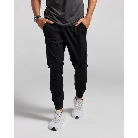 BYLT Other - BYLT Active Jogger Pants Black Size L Relaxed Tapered Fit Side Zip Pocket